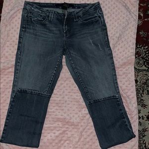 Refuge skinny leg blue jeans, size 9.